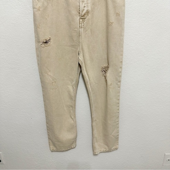 New Free People We the free Wren Boyfriend Jeans khaki size 29 - Picture 8 of 15